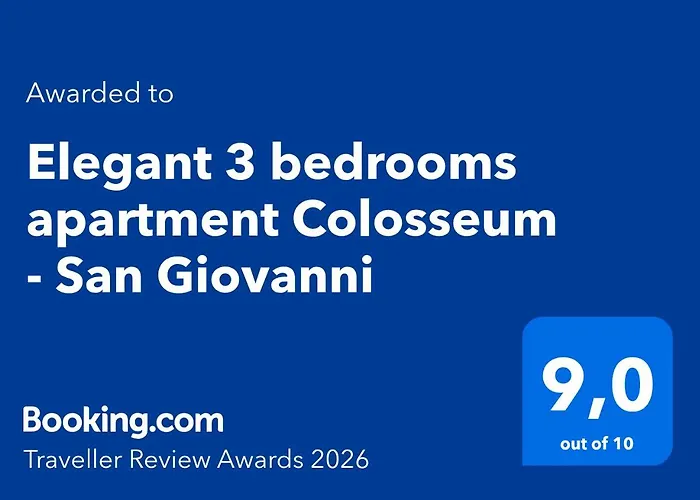 Apartment Elegant 3 Bedrooms Colosseum - San Giovanni